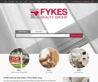 Fykesrealtygroup.com(Greater Nashville Real Estate) Screenshot