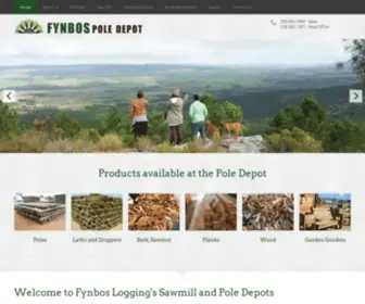 FYnbospoles.co.za(Pole Depot) Screenshot