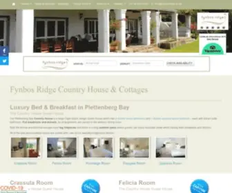 FYnbosridge.co.za(Plettenberg Bay Bed and Breakfast) Screenshot