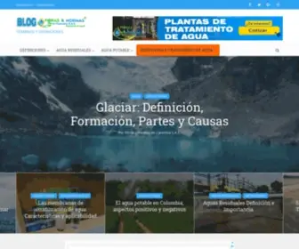 FYndecolombia.com(Definiciones de tipos de aguas) Screenshot