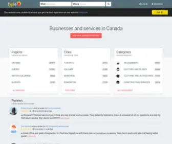 FYple.ca(Find businesses and services in Canada) Screenshot
