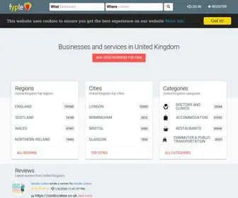 FYple.co.uk(Find businesses and services in United Kingdom) Screenshot