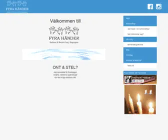 Fyrahander.nu(Händer) Screenshot