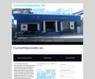 FYrdistribuidores.com(F & R DISTRIBUIDORES) Screenshot