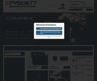 Fysioett.no(E-shop) Screenshot