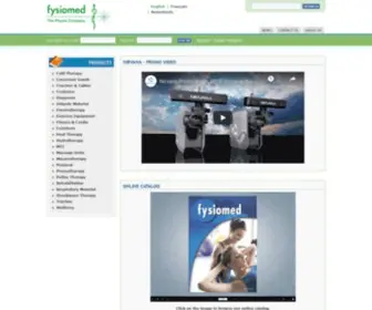 Fysiomed.com(The Physio Company) Screenshot