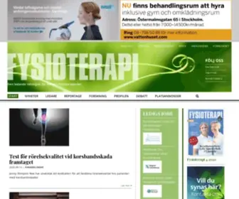 Fysioterapi.se(Start) Screenshot
