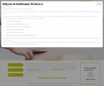 Fysiotherapiedehunze.nl(Fysiotherapie De Hunze in Groningen) Screenshot