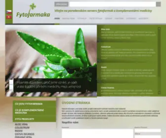 Fytofarmaka.eu(ÚVOD) Screenshot