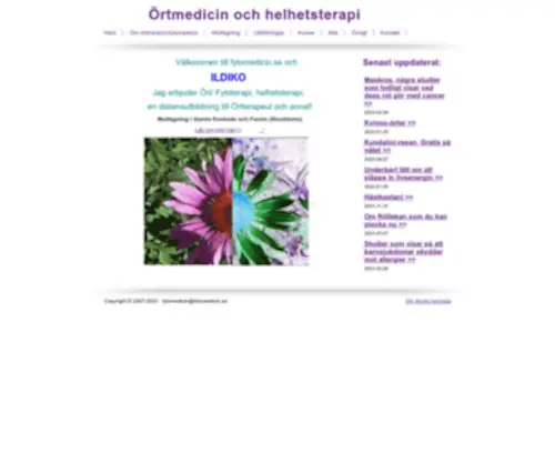 Fytomedicin.se(Hem) Screenshot
