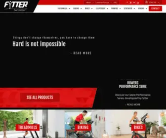 FYtter.com(Un site utilisant WordPress) Screenshot