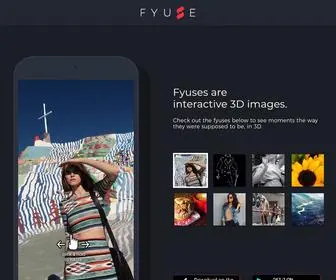 Fyu.se(Beautiful 3D images with AI understanding) Screenshot