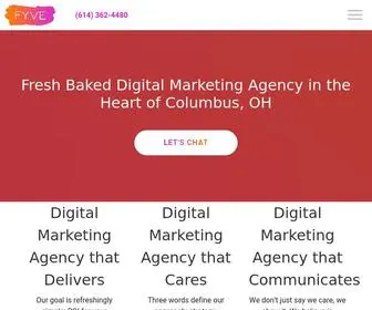 Fyvemarketing.com(Digital Marketing Agency Columbus Ohio) Screenshot