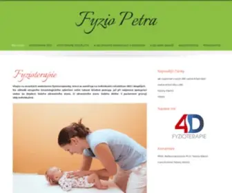 Fyzio-Petra.cz(Fyzioterapie) Screenshot