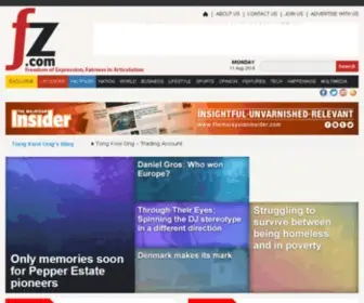 FZ.com(Malaysia news) Screenshot