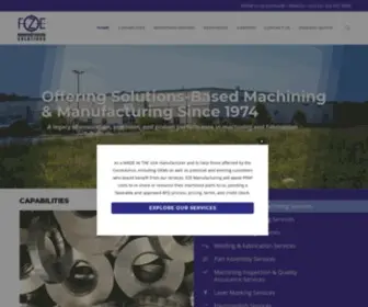 Fzemanufacturing.com(FZE Manufacturing Solutions LLC) Screenshot