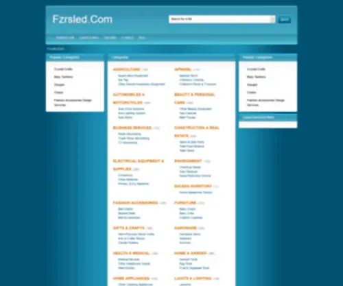 FZRsled.com(FZRsled) Screenshot