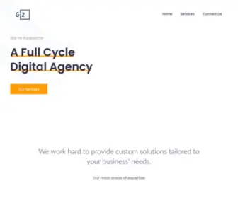 G-2.eu(Digital marketing & web development) Screenshot