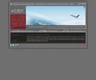 G-Aero.com(Airline coast management system) Screenshot