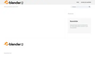 G-Blender.org(News) Screenshot