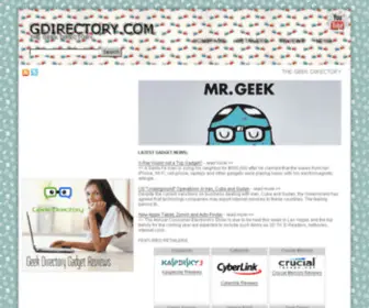 G-Directory.com(The Geek Free Business Web Directory) Screenshot