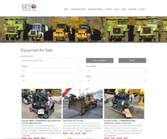 G-ES.net(Used Construction & Mining Equipment For Sale) Screenshot
