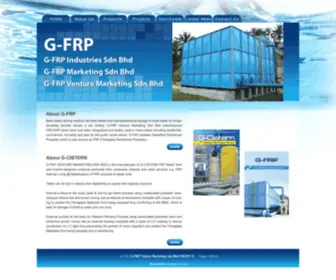 G-FRP.com.my(Plastics and GRP/FRP Manufacturing & Fabrication Industries in Malaysia) Screenshot