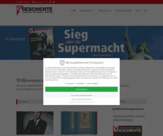 G-Geschichte.de(Magazin von Bayard Media) Screenshot