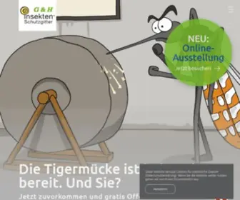 G-H.ch(Insektenschutzgitter & Fliegengitter nach Mass Schweiz) Screenshot