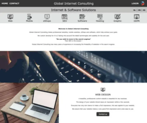 G-I-Consulting.co.uk(Global Internet Consulting) Screenshot