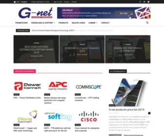 G-Net.co.th(G-net network solutions Co., Ltd) Screenshot