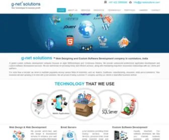 G-Netsolutions.com(G-net solutions) Screenshot