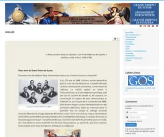 G-O-S.ch(Grand Orient de Suisse) Screenshot