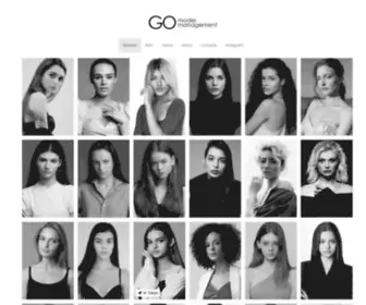 G-O.com.ua(Model agency) Screenshot