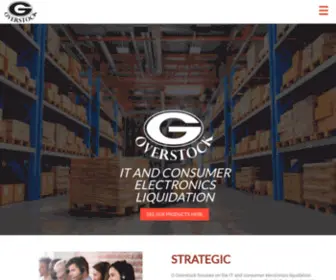 G-Overstock.com(G Overstock) Screenshot