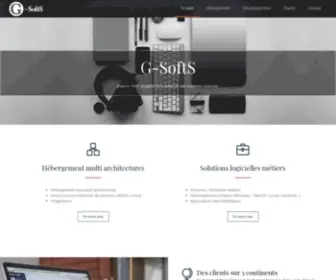 G-Softs.com(Hébergement) Screenshot