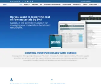 G-Stock.es(La mejor plataforma para gestionar restaurantes) Screenshot