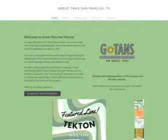 G-Tans.com(GREAT TANS SAN MARCOS) Screenshot