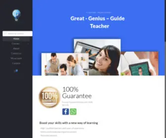 G-Teacher.com(G-Teacher Main Page) Screenshot