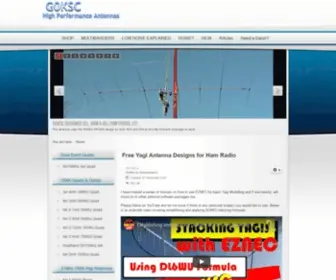 G0KSC.co.uk(G0KSC Antennas) Screenshot