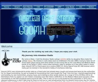 G0OMH.co.uk(G0OMH's Amateur Radio Website. The Station) Screenshot
