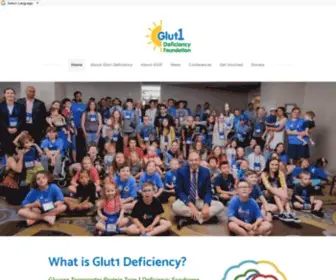 G1Dfoundation.org(Glut1 Deficiency Foundation) Screenshot