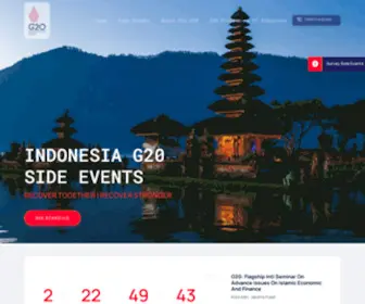 G20Sideevents.id(G20 Side Events) Screenshot