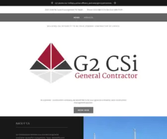 G2Csinc.com(G2 Construction Services) Screenshot