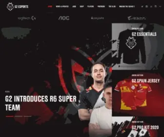 G2Esports.com(G2 Esports) Screenshot