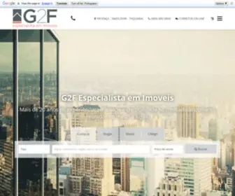 G2F.com.br(G2F Especialista em Im) Screenshot