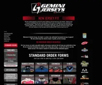 G2Gemini.com(Custom fishing jerseys) Screenshot
