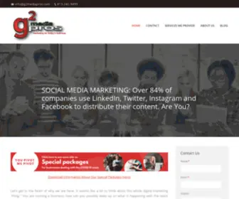 G2Mediapros.com(Digital marketing and advertising) Screenshot