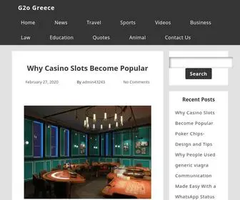 G2Ogreece.co.uk(News For Information and Technology) Screenshot