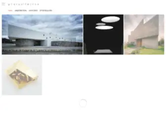 G3Arquitectos.com(Proyectos) Screenshot